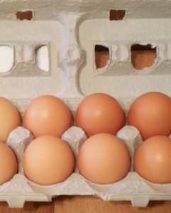 Chicken Eggs-Soy & Corn free & unwashed – fertile