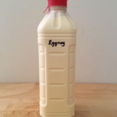 Raw Eggnog