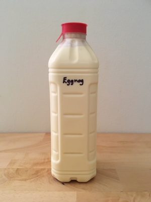 Raw Eggnog