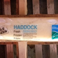 Wild Icelandic Haddock – frozen – per lb
