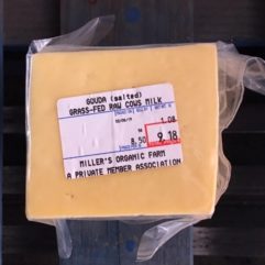 Gouda Cheese – A2/A2 – Salted – 5-6 lb Block