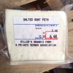 Goat Feta Cheese – per lb