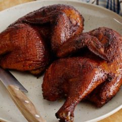 1/2 Smoked Chicken Fryer – 2-3 lb Avg – per lb