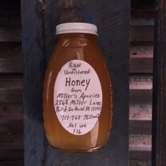Miller’s Apiaries – Truly Raw Honey – Glass