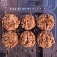 Rhubarb Crumb Muffins – 1/2 dz
