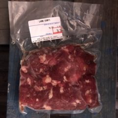 Lamb Cubes – per lb