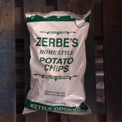Zerbe Chips – Kettle cooked – 16 oz