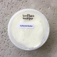 Raw Buffalo Butter – SALT – 8oz
