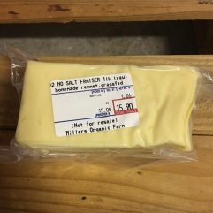 A2/A2 Raw Frasier Cheese – No Salt – per block