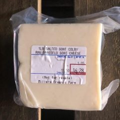 Goat Colby Cheese – per lb
