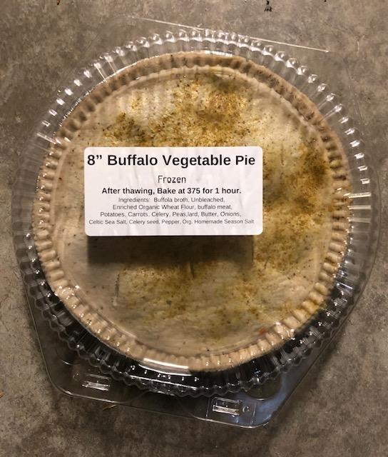 Buffalo Vegetable Pie – 8 inch